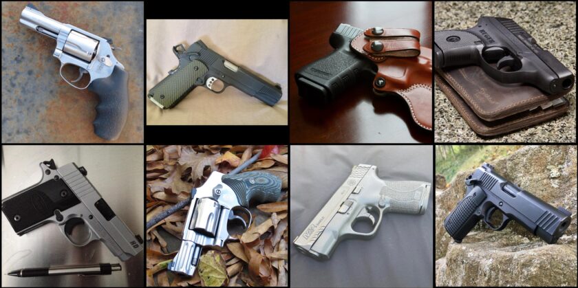 My concealed carry handguns. 