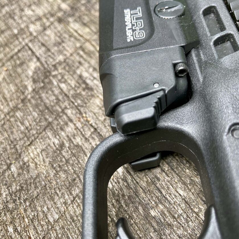 The Streamlight TLR-9 switch.