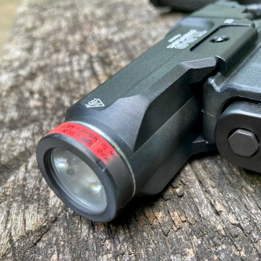The muzzle of the Streamlight TLR-9