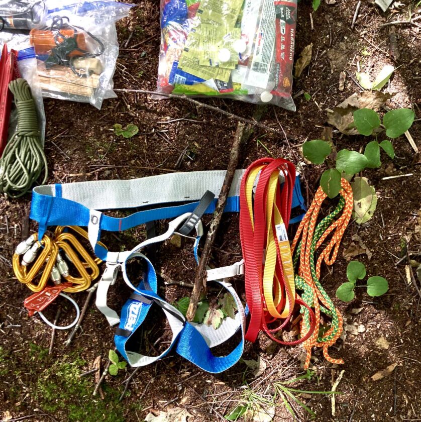 Search & Rescue (SAR) Teams' Rope Size