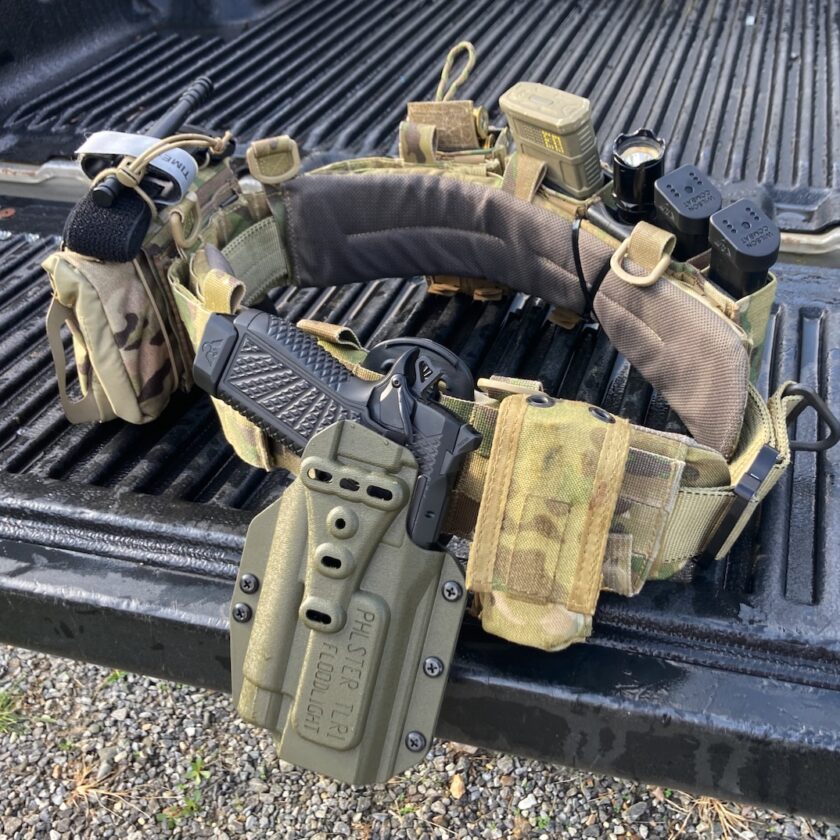 tactical belt setup